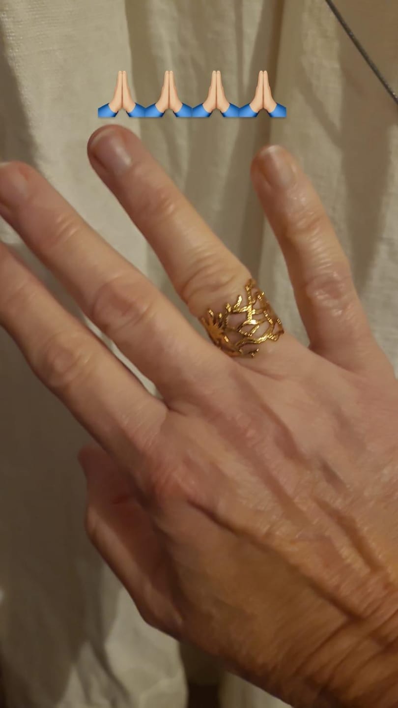 Customer photo review of Bague Olive - Acier