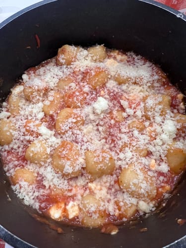 Customer photo review of Keto Gnocchi