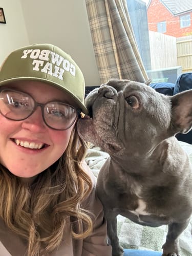 Customer photo review of 'Cowboy Hat' Yupoong Trucker Cap