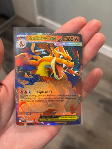 Customer photo review of Pokemon Mega Evolution Ascended Heroes Tech Sticker Collection (Limit 1 of each)