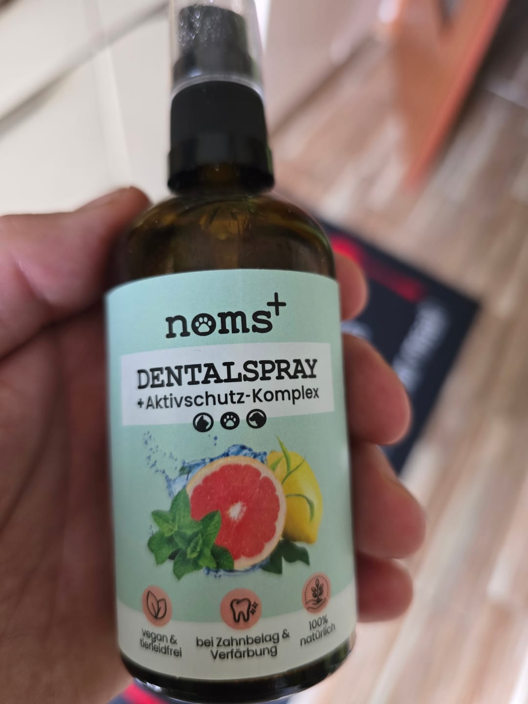 Customer photo review of Dentalspray bei Zahnstein für Hunde und Katzen