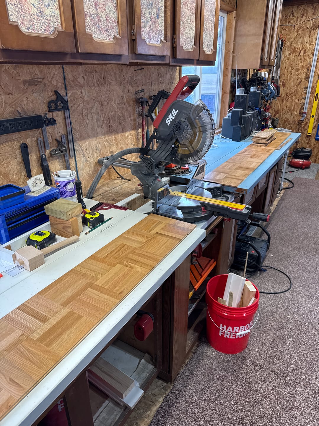 Customer photo review of Skil Miter Saw Dust Collection Chute (Fits MS6305-00)