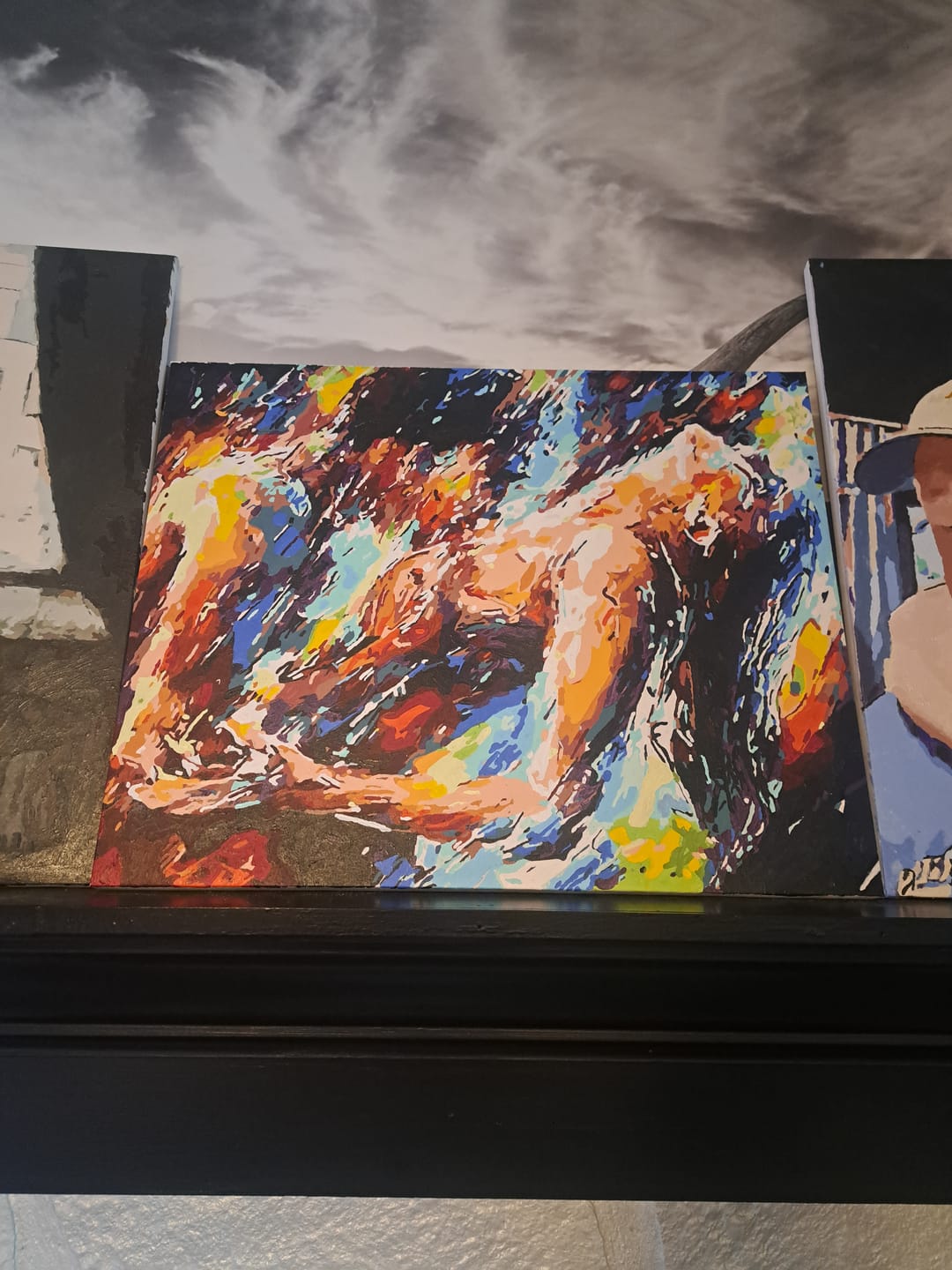 Customer photo review of Two Lovers | Paint by Numbers