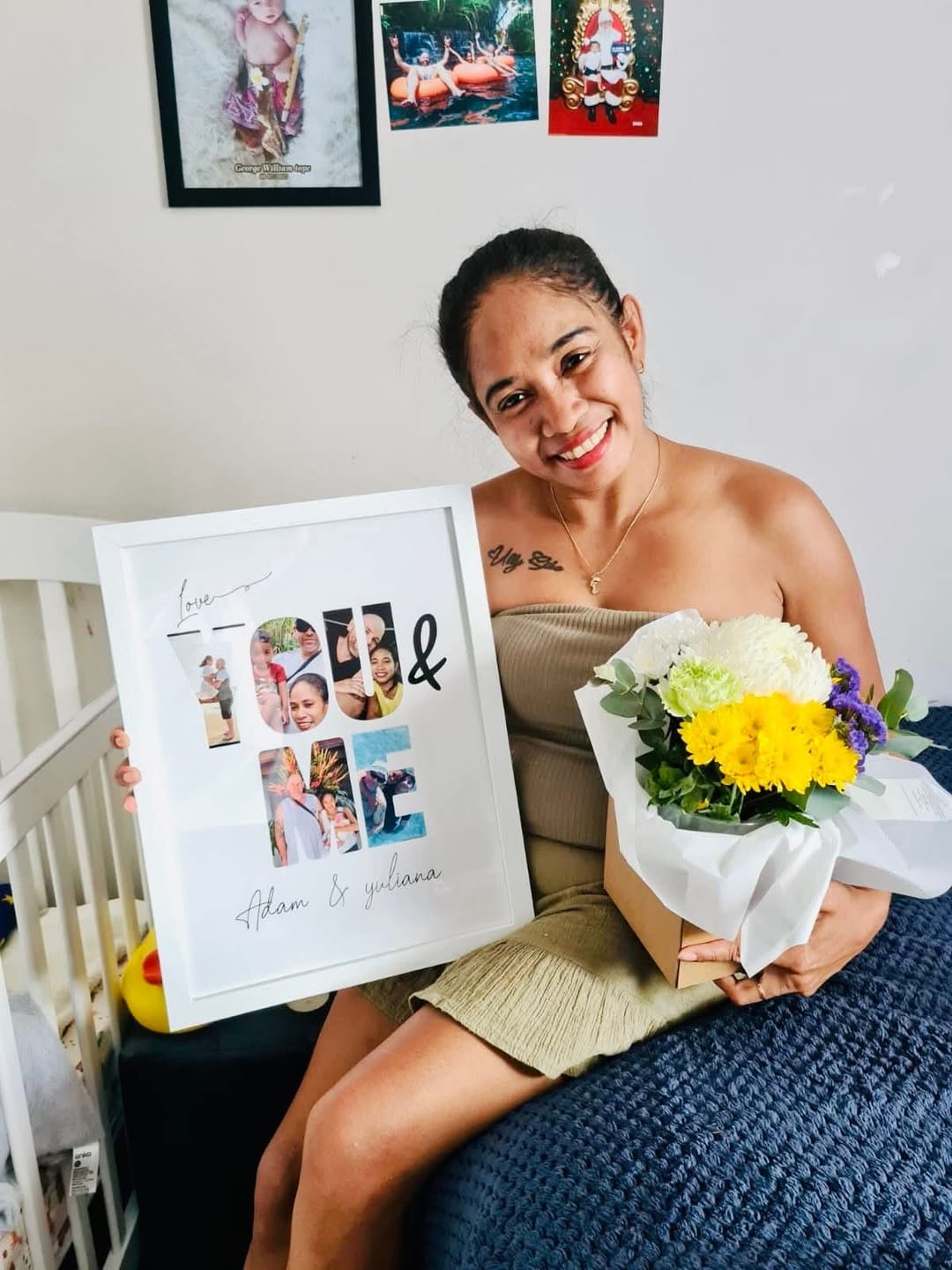 Customer photo review of You & Me - Personalized Poster