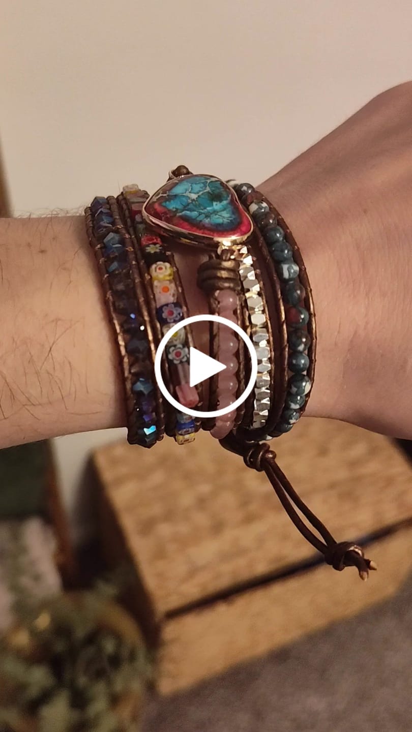 Customer video review of Imperial Heart Protection Wrap Bracelet