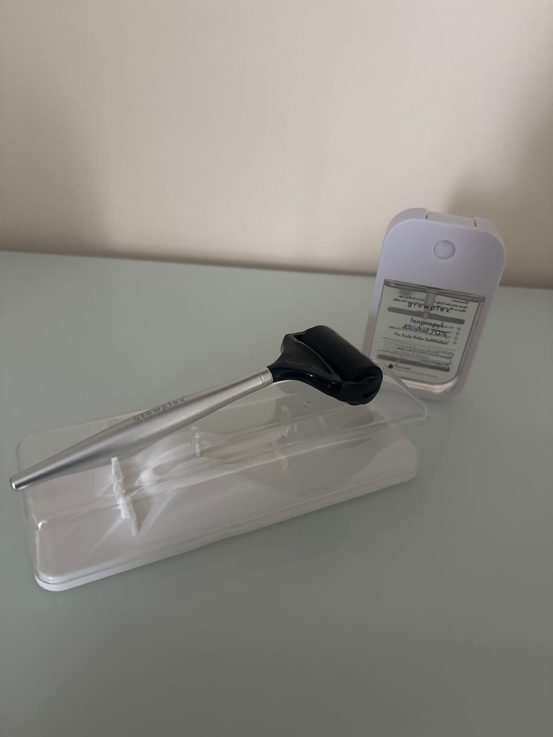 Customer photo review of Scalp Roller 2.0 + Sanitizer