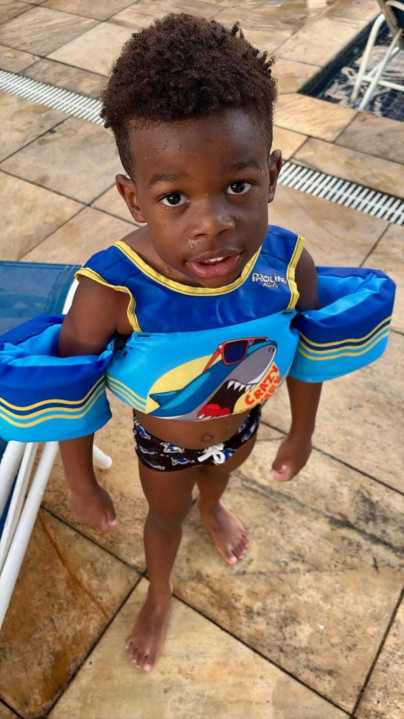 Customer photo review of Colete Salva-Vidas Infantil Homologado