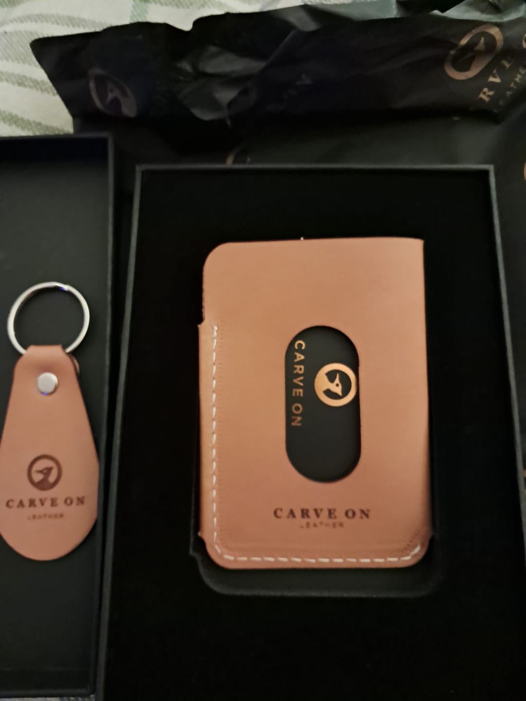 Customer photo review of Quick Draw Wallet