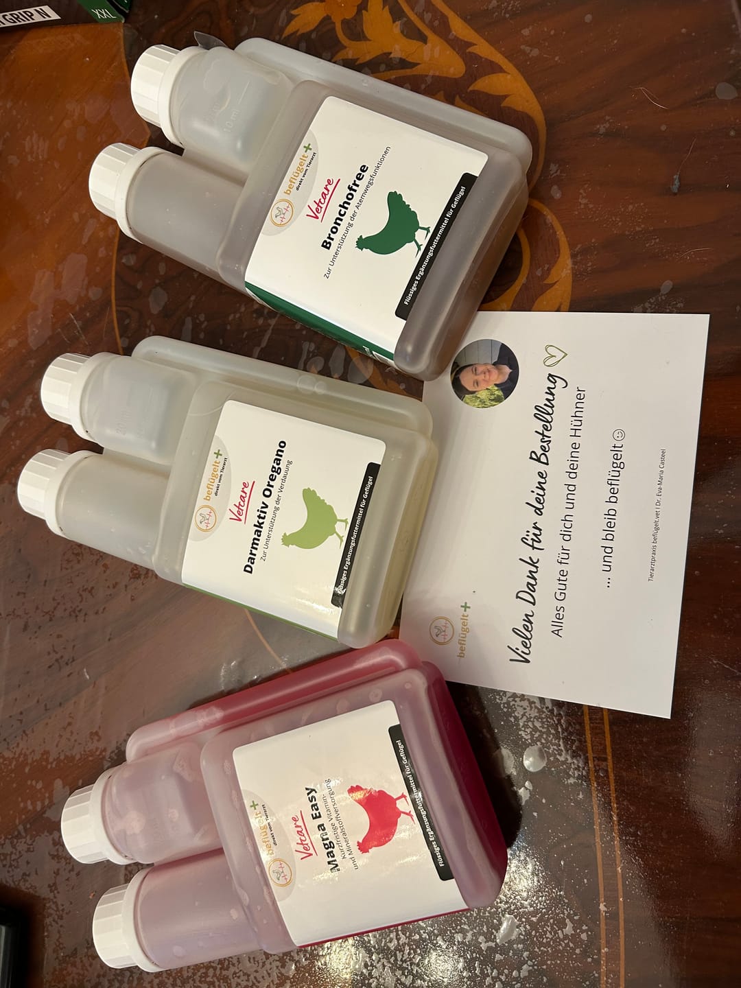 Customer photo review of Calcifit + D3  für stabile Eischalen und ausgeglichenes Wachstum