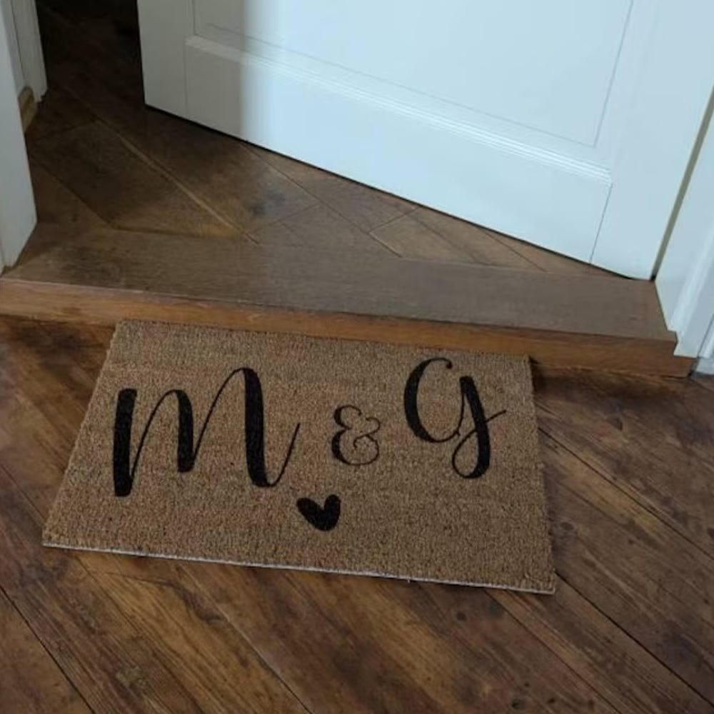 Customer photo review of Fußmatte aus Kokos personalisierbar – Individuelle Türmatte mit eigenem Motiv & Logo