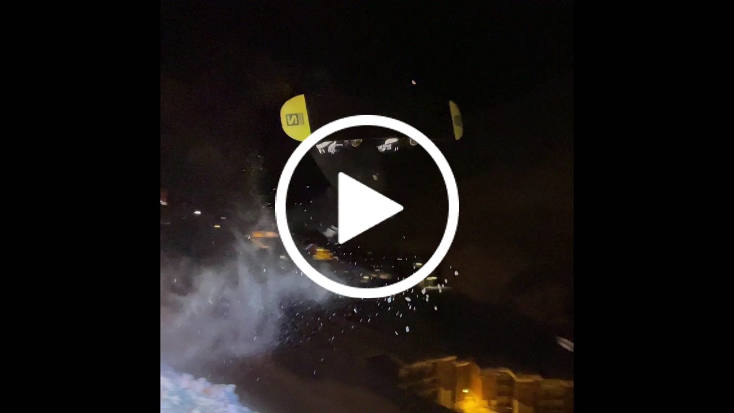 Customer video review of Men's Black Reflective Flame Baggy Utility Snow Pants