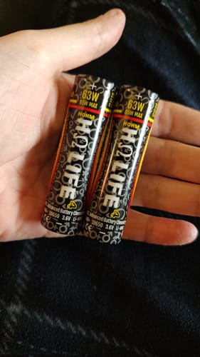 Customer photo review of Hohm Tech Life V4 18650 3015mAh 22.1A Battery