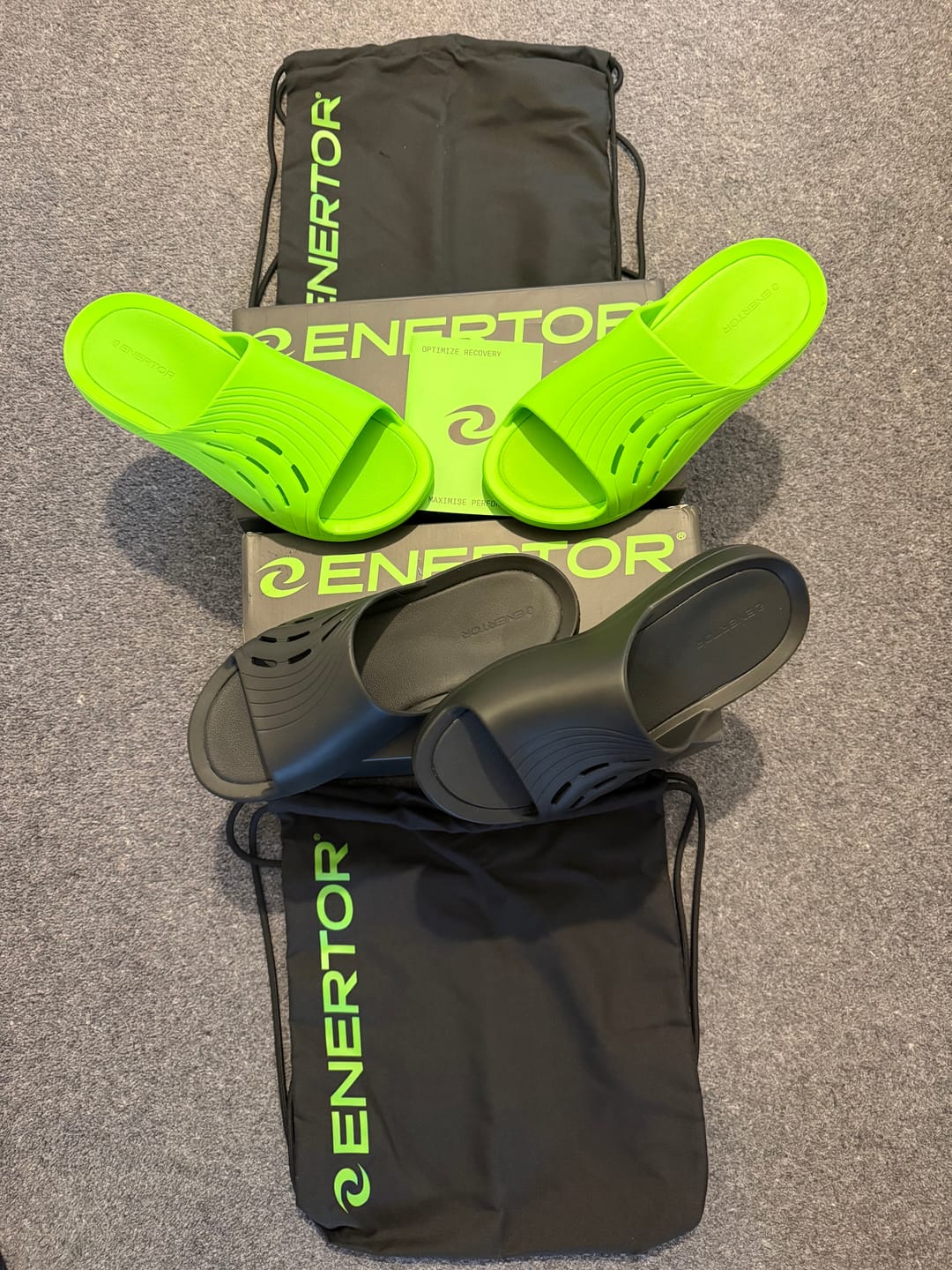 Customer photo review of Enertor Recovery Slides