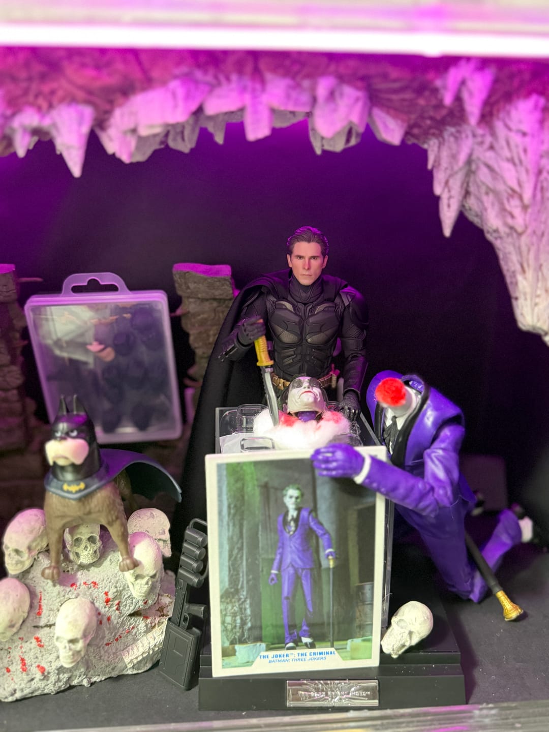 Customer photo review of Batman (TDKR) 1/12 Scale Figure - Deluxe & Standard