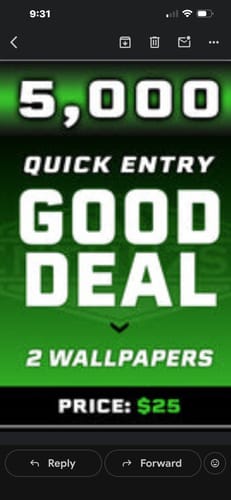 Customer photo review of ($25) QUICK ENTRY