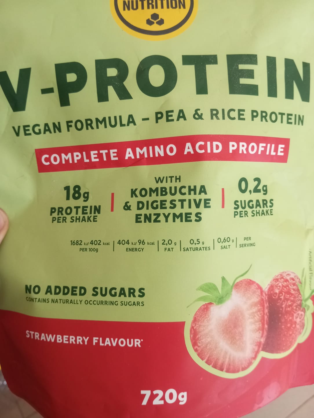 Customer photo review of V-Protein