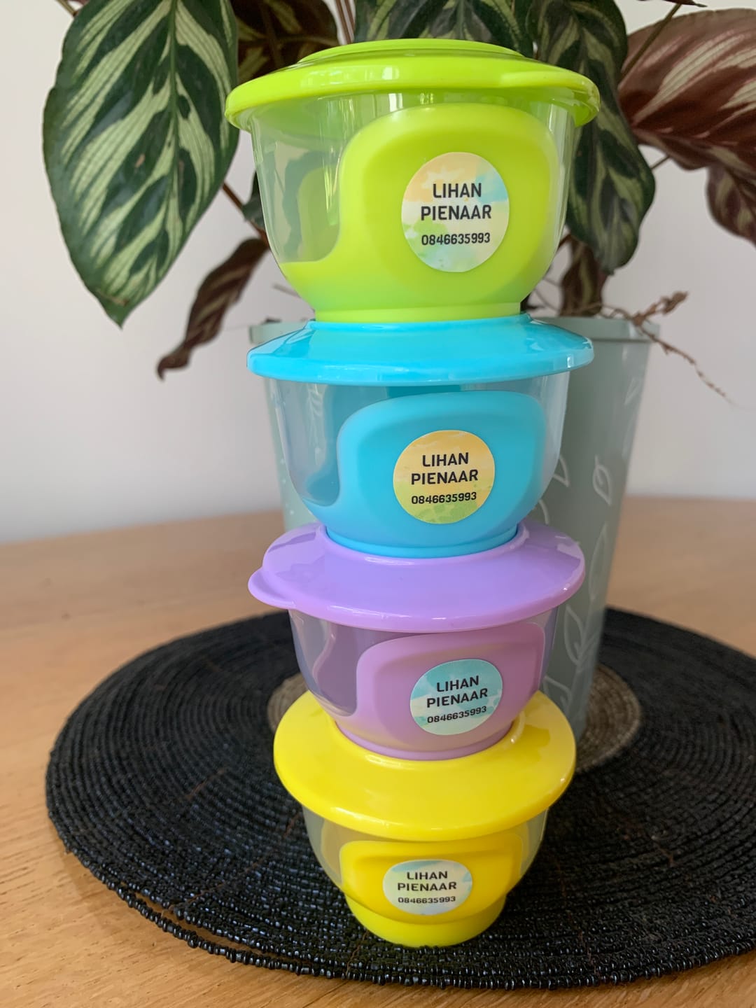 Customer photo review of Colour Big Dots - Customise your own