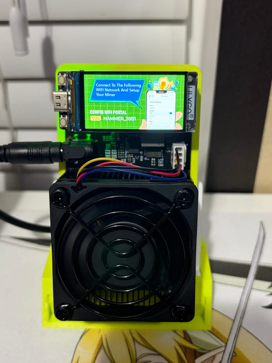 Customer photo review of Hammer Miner SCRYPT - Doge/LTC