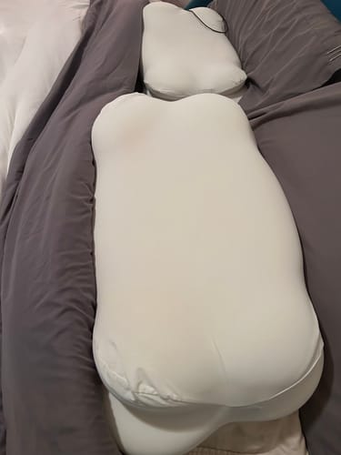 Customer photo review of Cloud Cooling Pillow Case