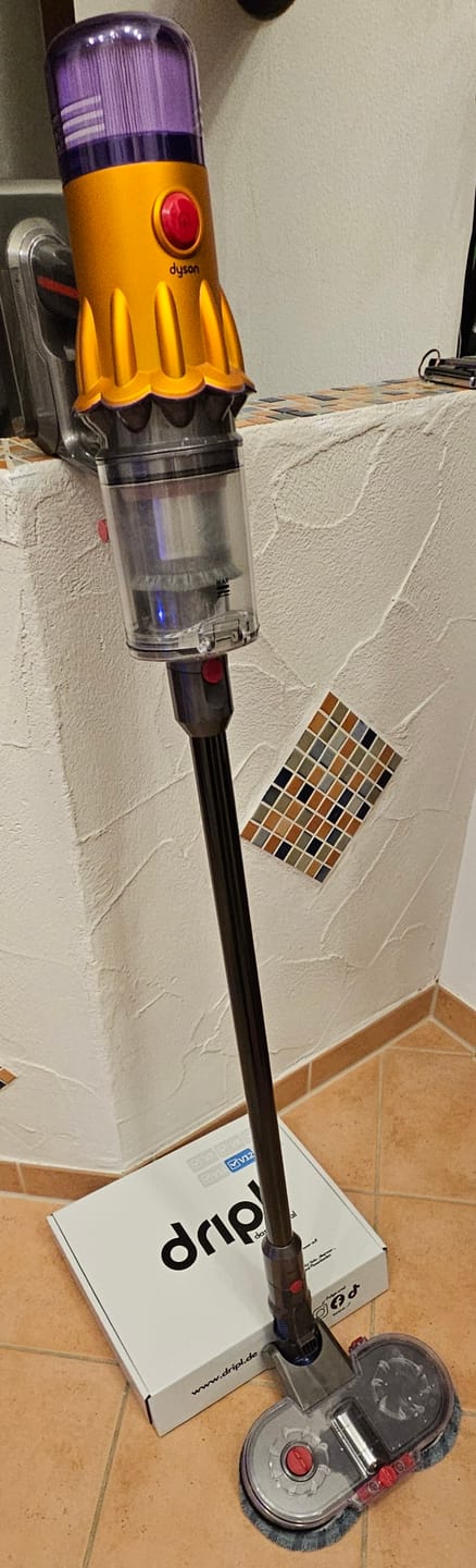 Customer photo review of Elektrischer Wischaufsatz passend für Dyson - Secret Sale