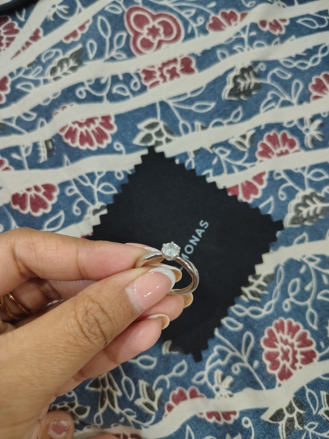 Customer photo review of Forever Yours 925 Silver Ring