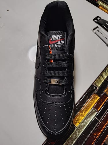 Customer photo review of Tenis 018 Negro Plata