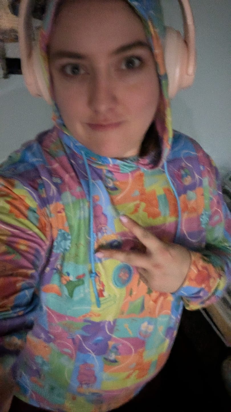 Customer photo review of Disney’s A Goofy Movie "The Open Road" – Performance Hoodie