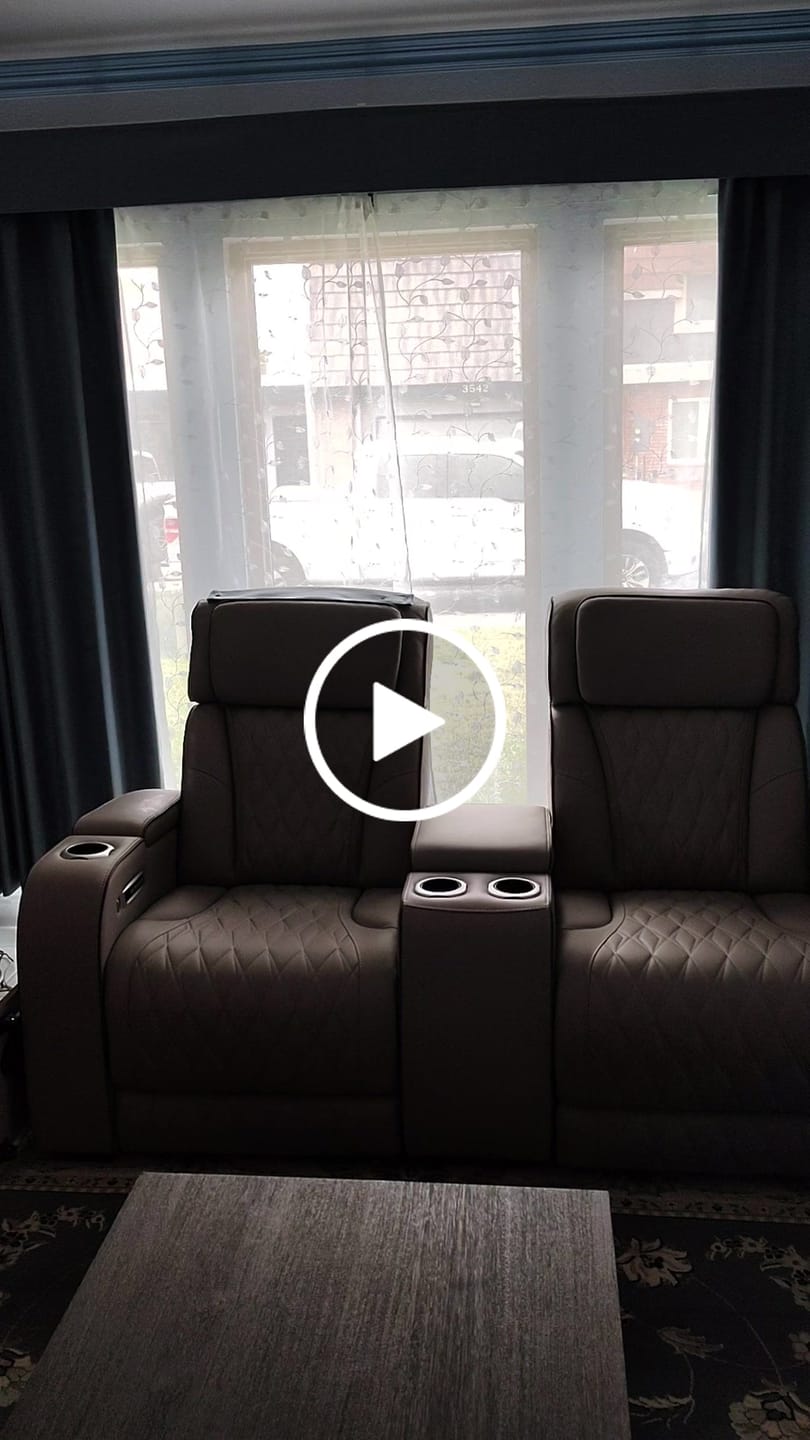 Customer video review of SmartWings Motorized Drapery 90% Blackout