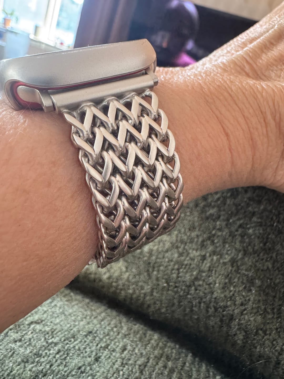 Customer photo review of Nova Stainless Band