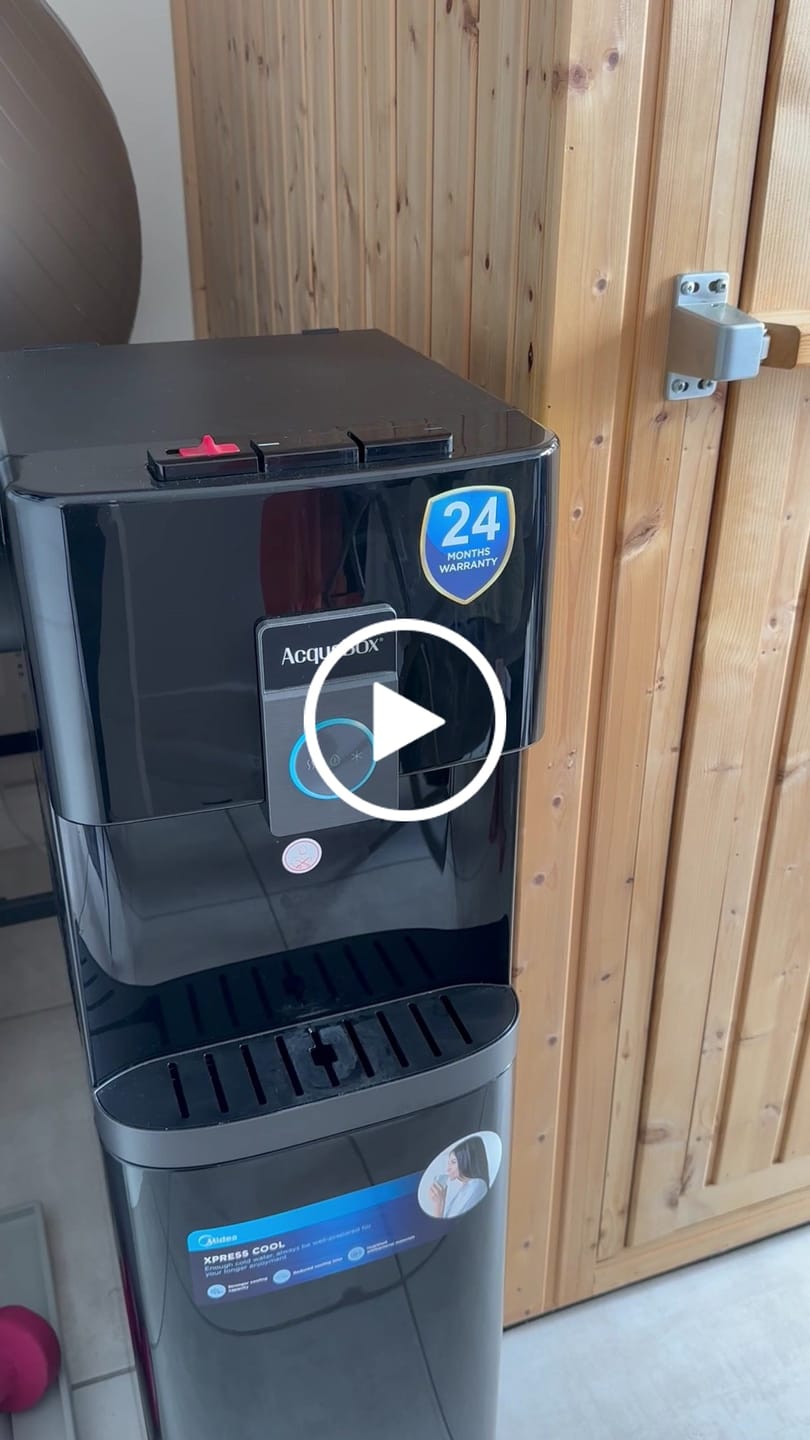 Customer video review of AcquaBox 20L Mineral Water Refill for AcquaCooler By Mountain Falls