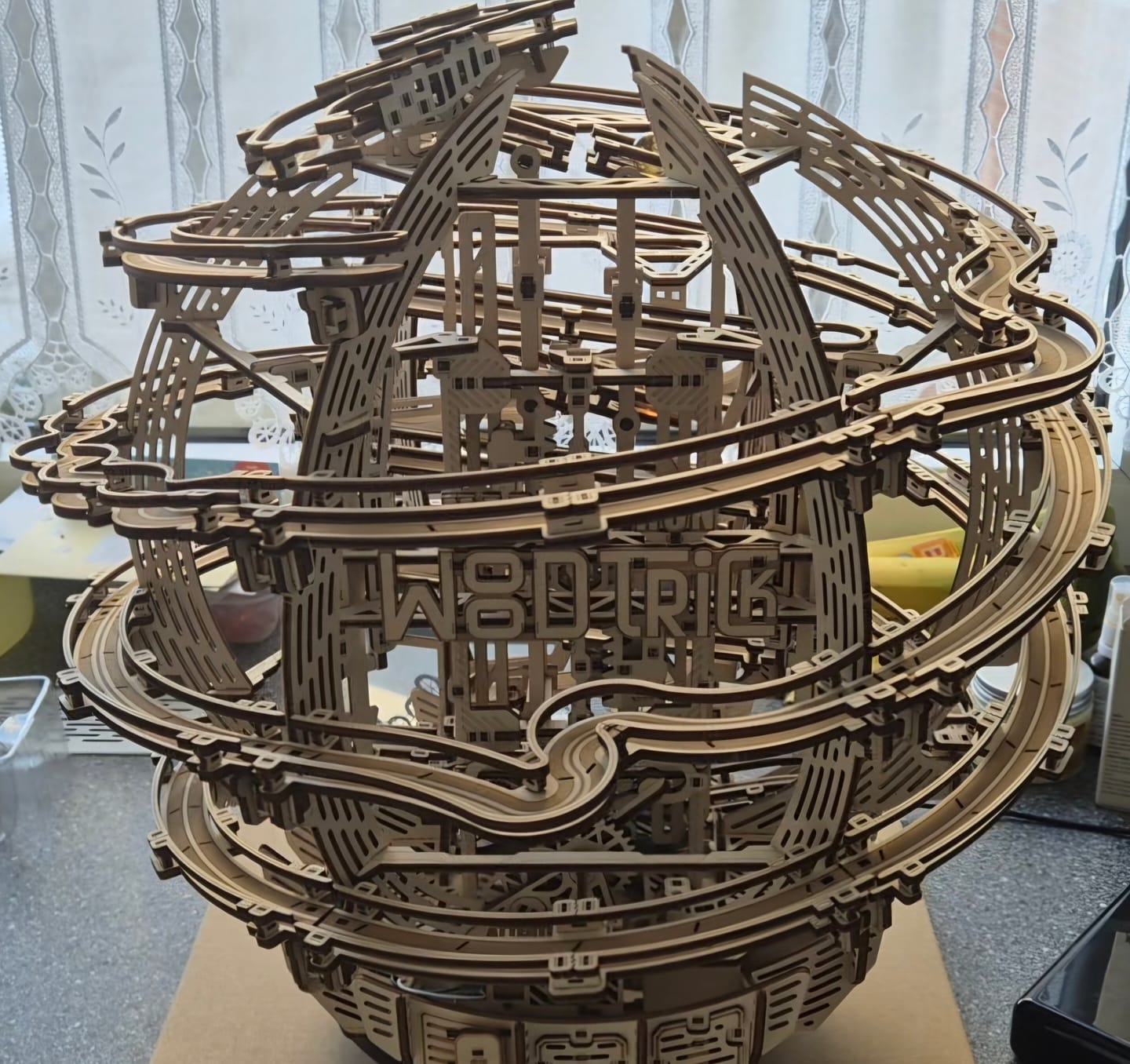 Customer photo review of Gravity Marble Run