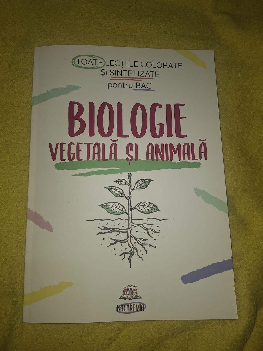 Customer photo review of Carte Biologie Vegetală și Animală Bacalaureat (clasele IX-X) Bacademia