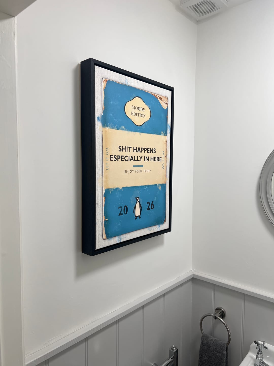 Customer photo review of Framing Service Add On (Framed Float Canvas)