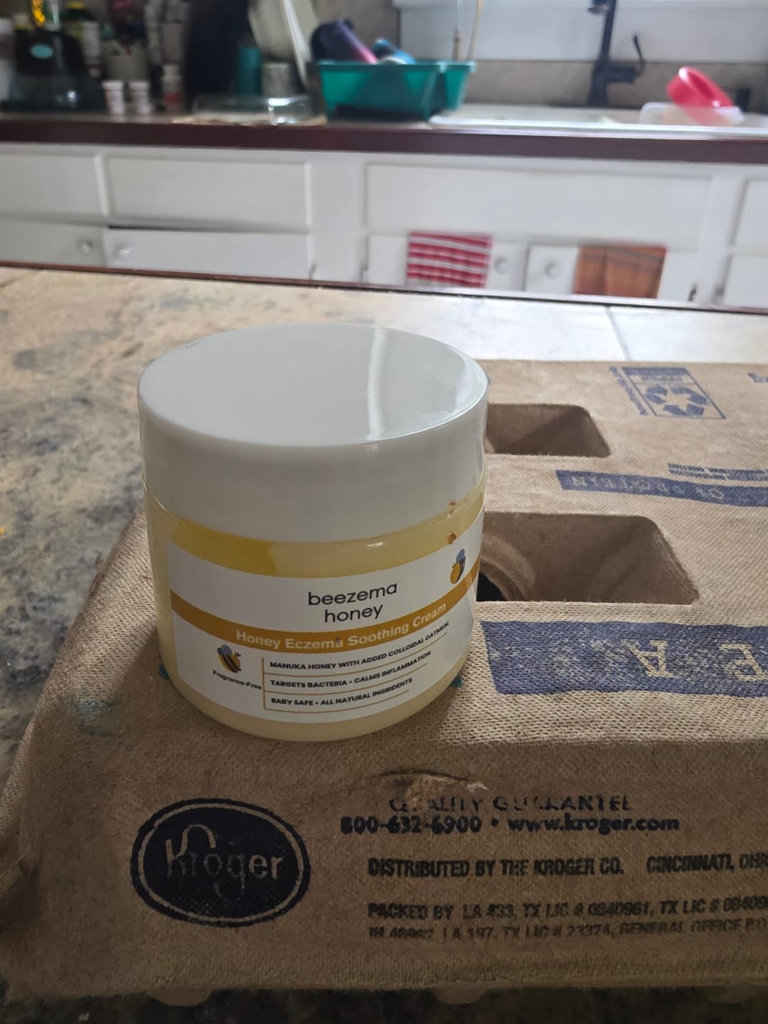 Customer photo review of Beezema Eczema Cream