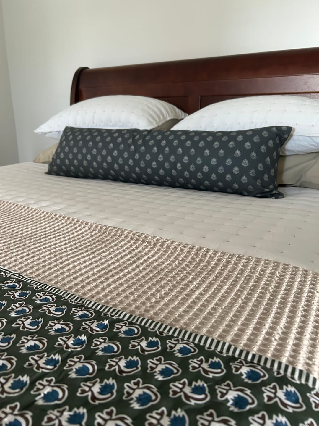 Customer photo review of Clay Vintage in Blue Lumbar - 12x20" | 12x40"