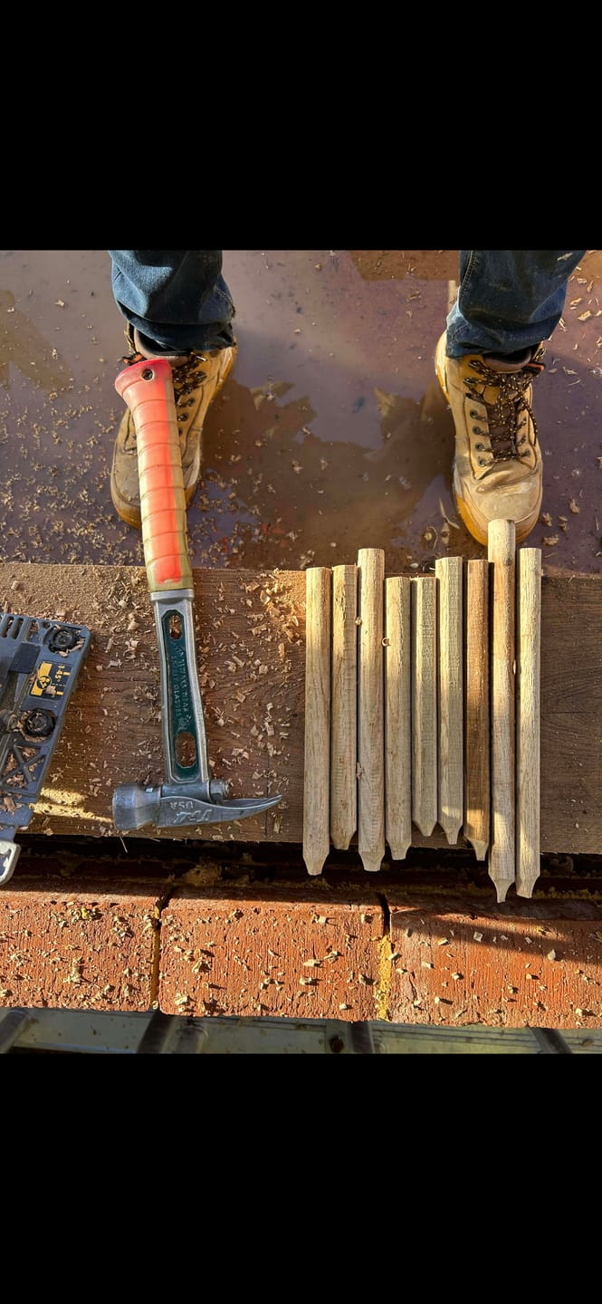 Customer photo review of Martinez Tools | M4 14in Titanium handles