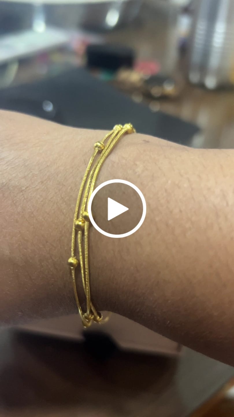 Customer video review of Beaded Beauty Layered Chain Bracelet
