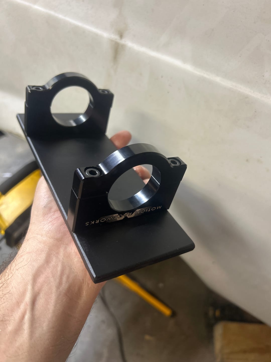 Customer photo review of Motion Raceworks 1.625" (1 5/8") Roll Bar Mount 18-12003