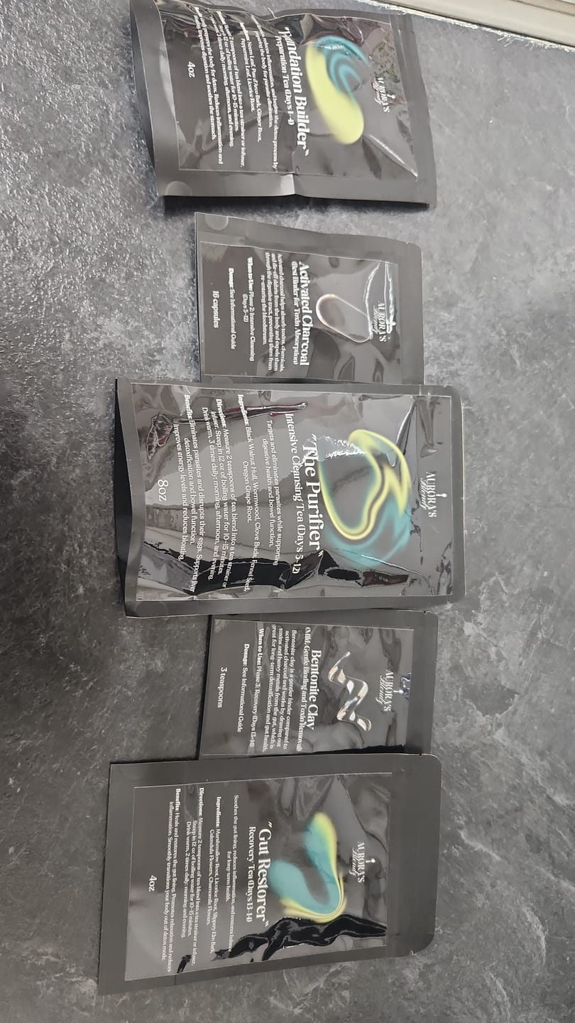 Customer photo review of "Eliminate & Elevate" Parasite Detox