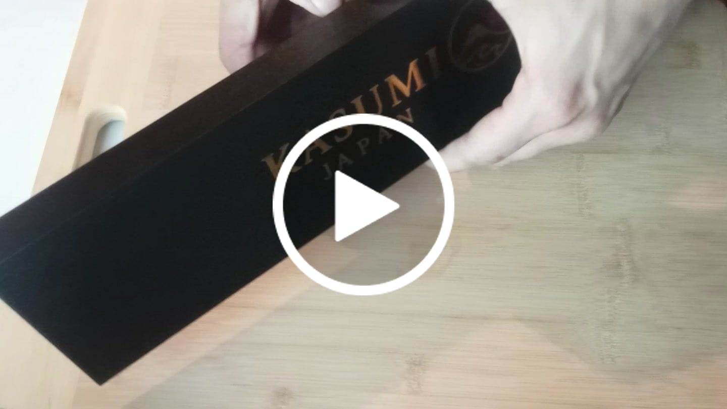 Customer video review of Bunka VG-10 Ebony Wood Handle