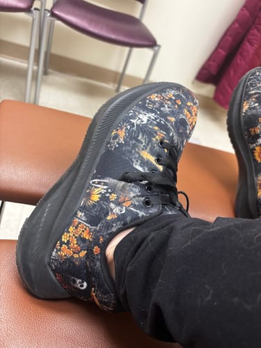 Customer photo review of Grim’s Harvest Sneakers