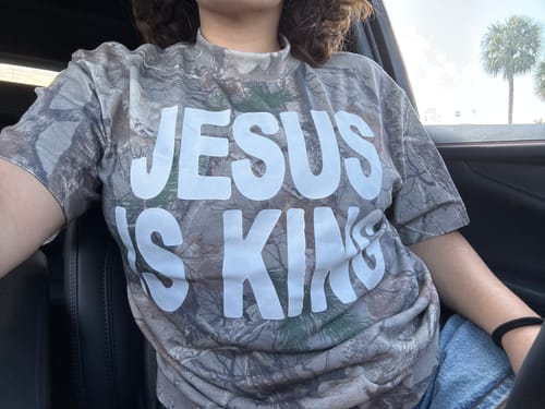 Customer photo review of Mystery Clearance Garment + Free Sticker