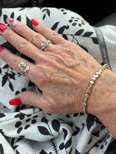 Customer photo review of 4 Tibetan Bracelets of Fortune