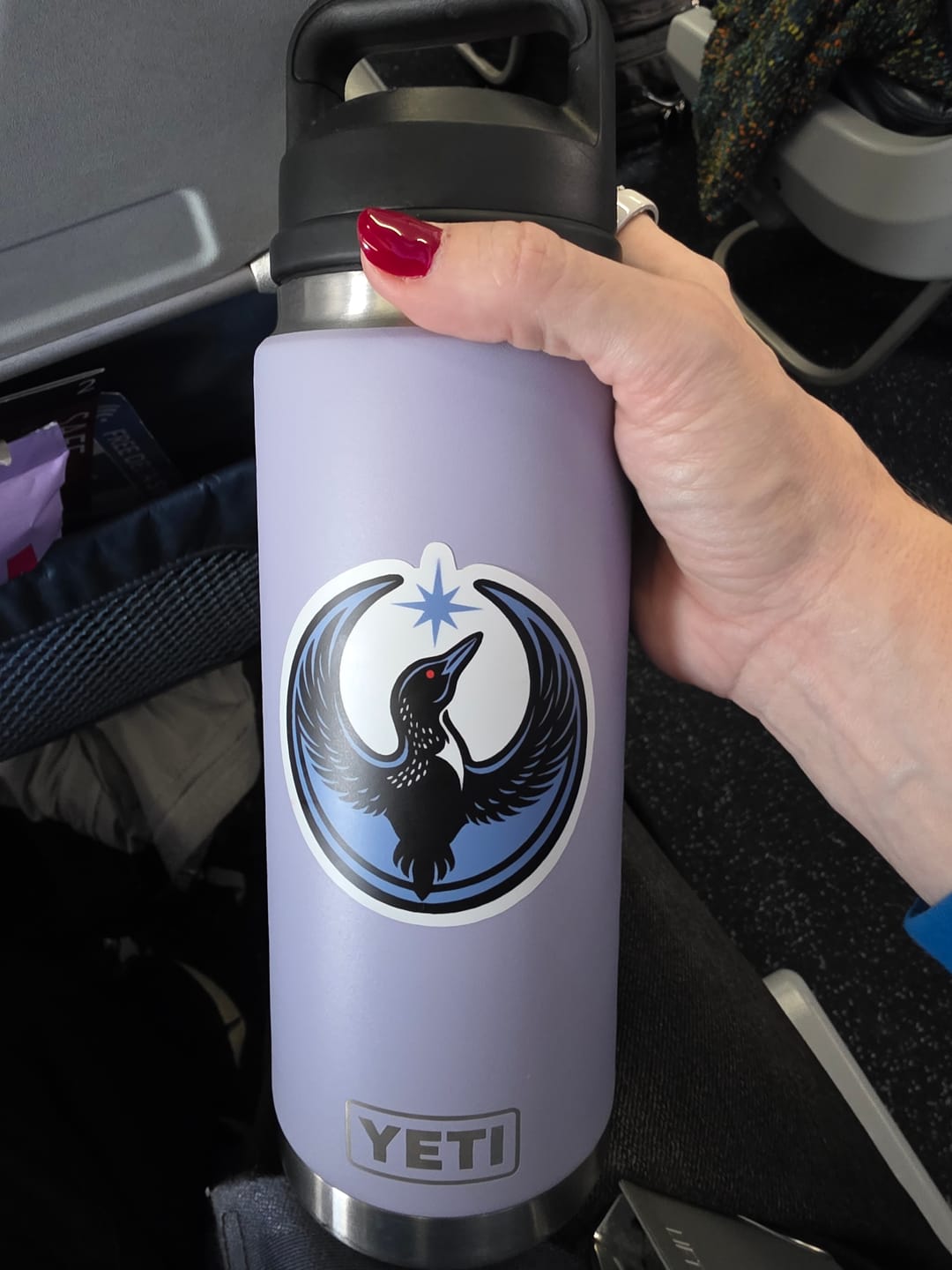 Customer photo review of Rebel Loon Sticker