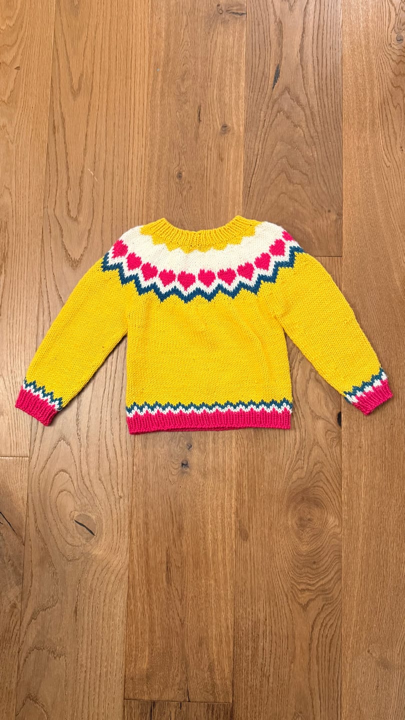 Customer photo review of Clase Sweater Armonía | Infantil