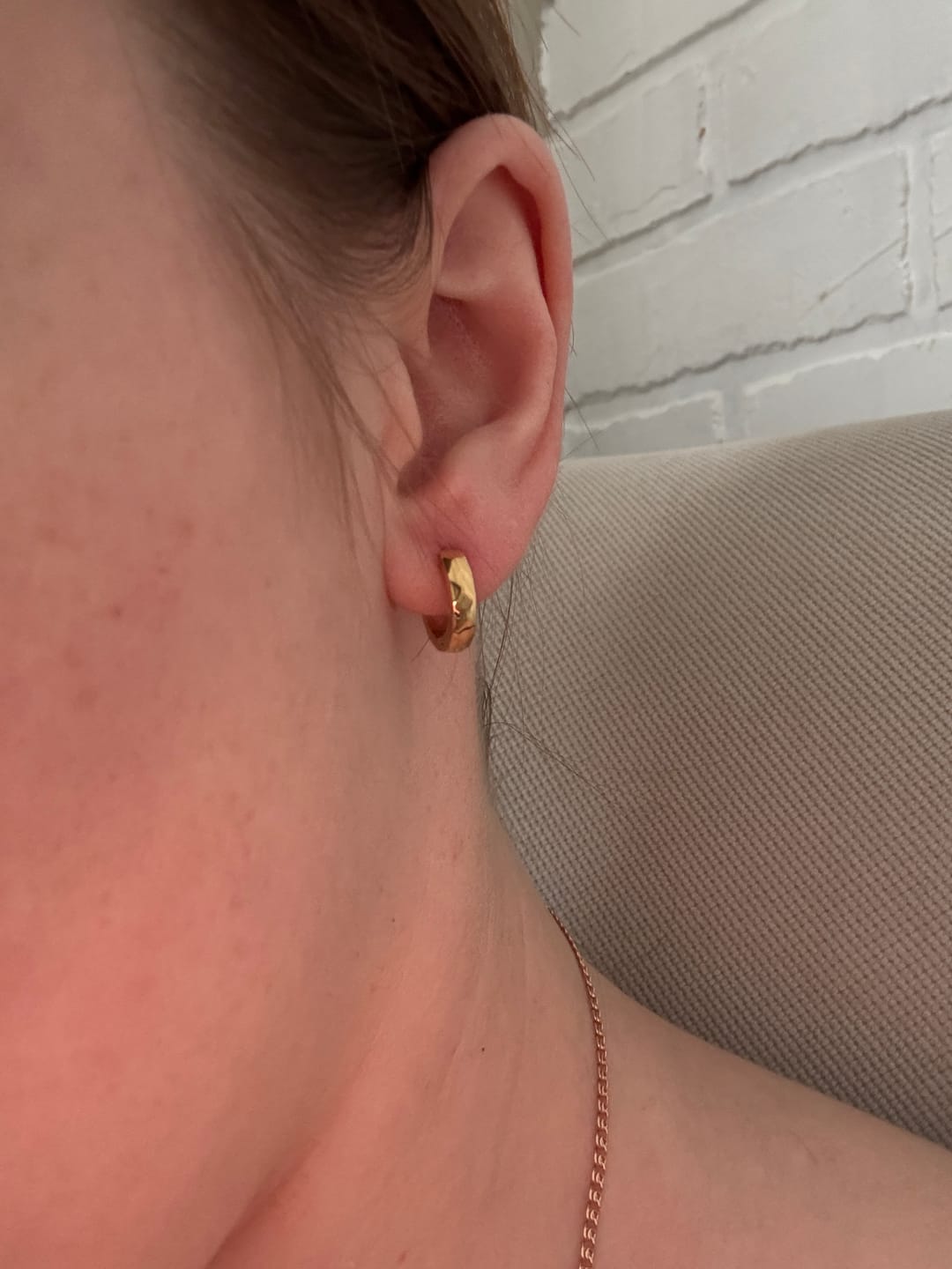 Customer photo review of Ivy Earrings