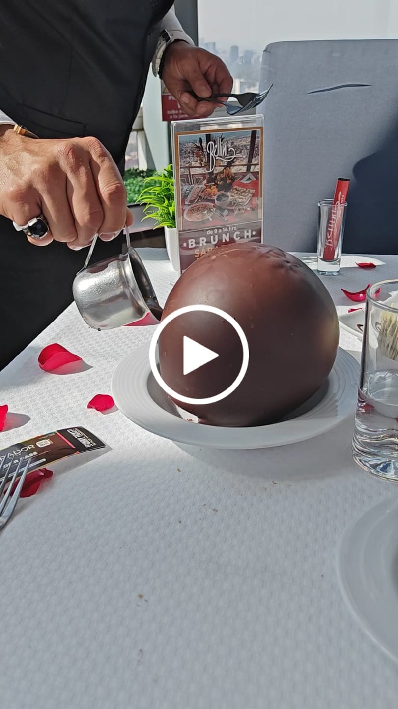 Customer video review of Mejorar postre por Esfera de Chocolate