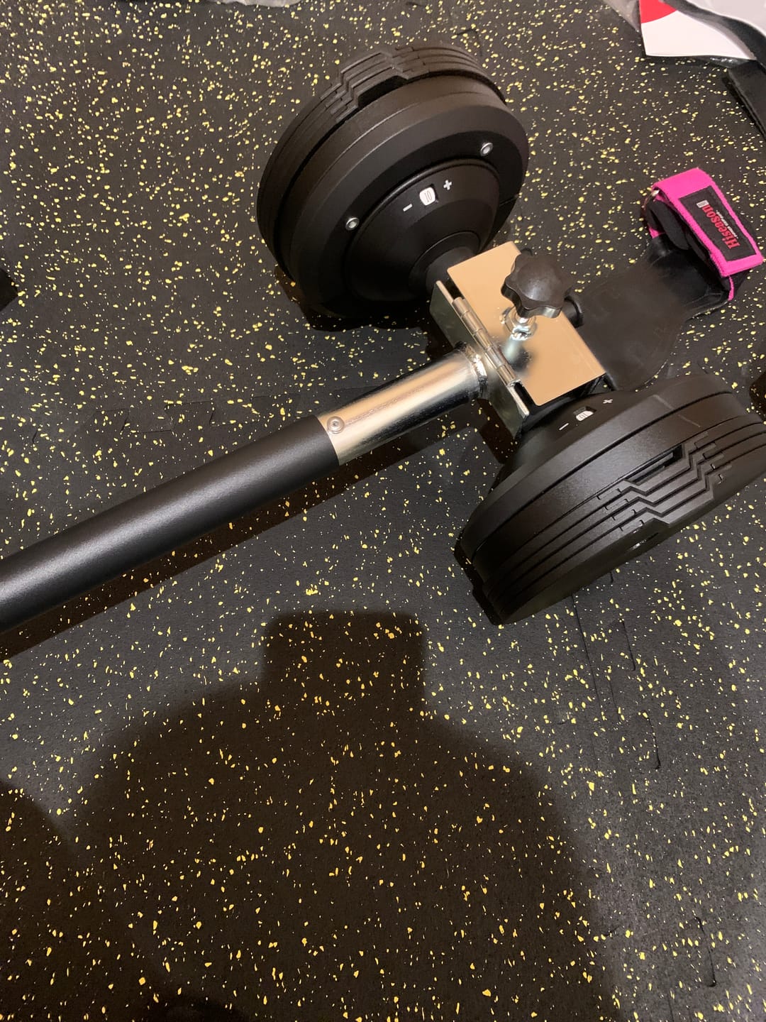 Customer photo review of KOMBO barbell / EZ