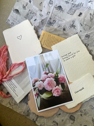Customer photo review of Monthly Artisan Card Subscription