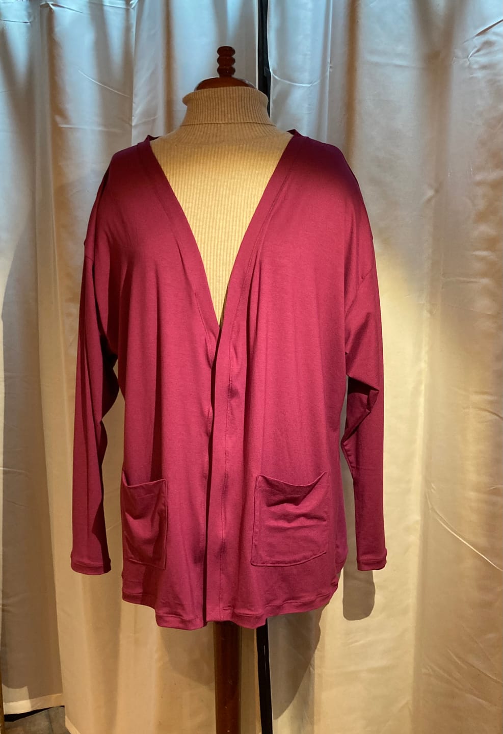 Customer photo review of Plain Viscose Jersey Fabric